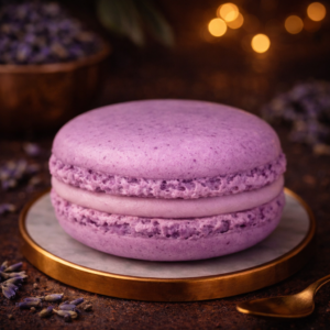 Levendula ízű macaron